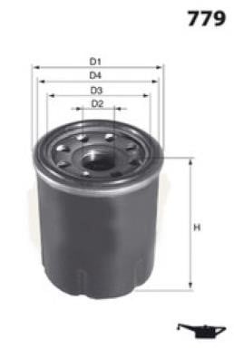 Misfat Z713 Oil Filter Z713: Buy near me in Poland at 2407.PL - Good price!