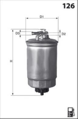 Misfat M658 Fuel filter M658: Buy near me in Poland at 2407.PL - Good price!