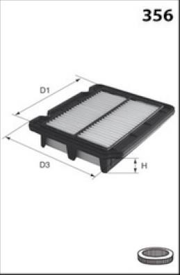 Misfat P678 Air filter P678: Buy near me at 2407.PL in Poland at an Affordable price!