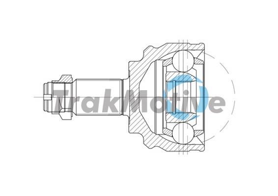 TrakMotive 40-0628 Przegub homokinetyczny 400628: Dobra cena w Polsce na 2407.PL - Kup Teraz!