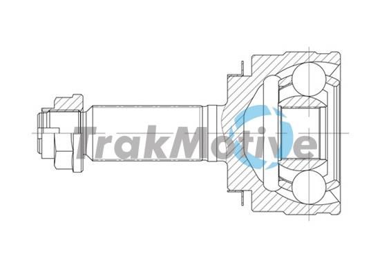 TrakMotive 40-0712 Joint kit, drive shaft 400712: Buy near me in Poland at 2407.PL - Good price!
