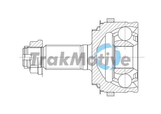 TrakMotive 40-0711 Joint kit, drive shaft 400711: Buy near me in Poland at 2407.PL - Good price!