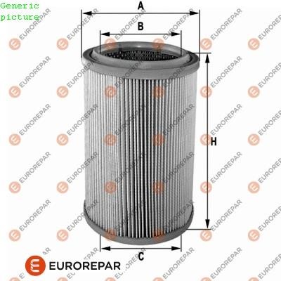 Eurorepar 1680328480 Filtr powietrza 1680328480: Dobra cena w Polsce na 2407.PL - Kup Teraz!