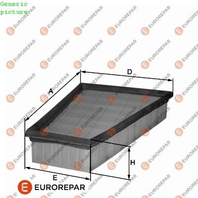 Eurorepar 1680339180 Воздушный фильтр 1680339180: Отличная цена - Купить в Польше на 2407.PL!