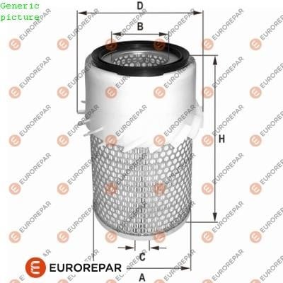 Eurorepar 1680340480 Air filter 1680340480: Buy near me at 2407.PL in Poland at an Affordable price!