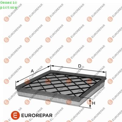 Eurorepar 1680352180 Luftfilter 1680352180: Kaufen Sie zu einem guten Preis in Polen bei 2407.PL!