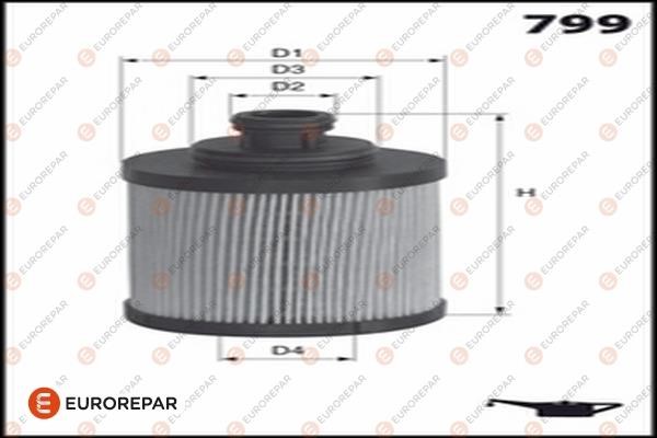 Eurorepar 1682953880 Oil Filter 1682953880: Buy near me at 2407.PL in Poland at an Affordable price!