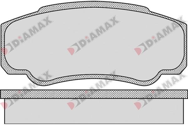 Diamax N09056 Brake Pad Set, disc brake N09056: Buy near me in Poland at 2407.PL - Good price!