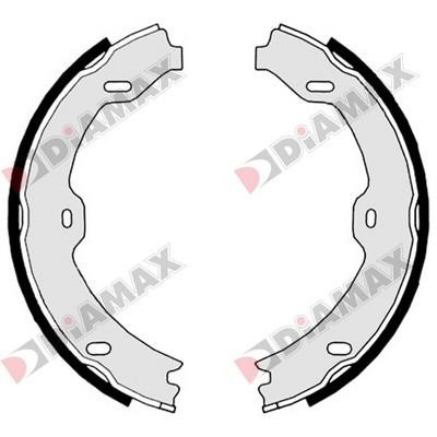Diamax N01345 Parking brake shoes N01345: Buy near me at 2407.PL in Poland at an Affordable price!