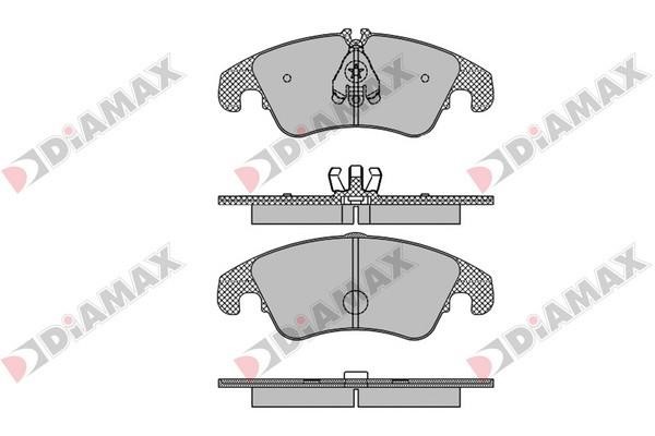 Diamax N09068 Тормозные колодки дисковые, комплект N09068: Отличная цена - Купить в Польше на 2407.PL!