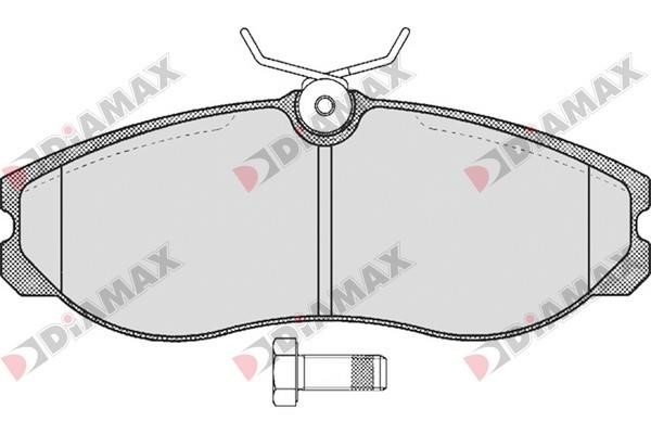 Diamax N09208 Brake Pad Set, disc brake N09208: Buy near me in Poland at 2407.PL - Good price!