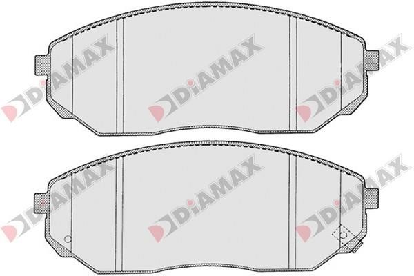 Diamax N09359 Brake Pad Set, disc brake N09359: Buy near me in Poland at 2407.PL - Good price!