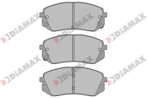Diamax N09440 Brake Pad Set, disc brake N09440: Buy near me in Poland at 2407.PL - Good price!
