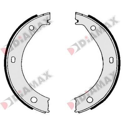 Diamax N01224 Parking brake shoes N01224: Buy near me at 2407.PL in Poland at an Affordable price!
