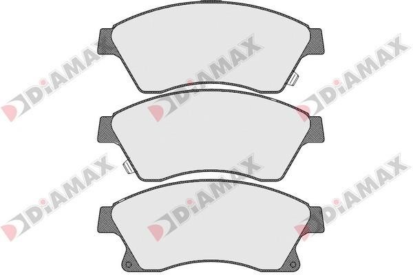 Diamax N09265 Brake Pad Set, disc brake N09265: Buy near me in Poland at 2407.PL - Good price!