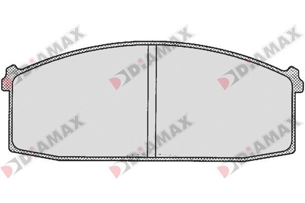 Diamax N09201 Brake Pad Set, disc brake N09201: Buy near me in Poland at 2407.PL - Good price!