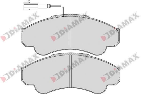 Diamax N09064 Brake Pad Set, disc brake N09064: Buy near me in Poland at 2407.PL - Good price!