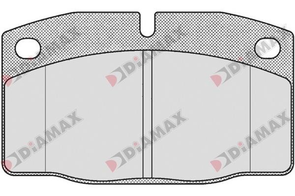 Diamax N09200 Тормозные колодки дисковые, комплект N09200: Отличная цена - Купить в Польше на 2407.PL!