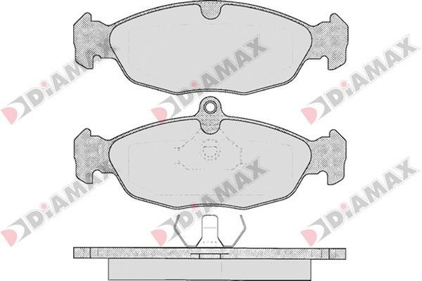 Diamax N09119 Brake Pad Set, disc brake N09119: Buy near me in Poland at 2407.PL - Good price!