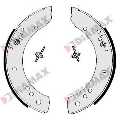 Diamax N01253 Brake shoe set N01253: Buy near me in Poland at 2407.PL - Good price!