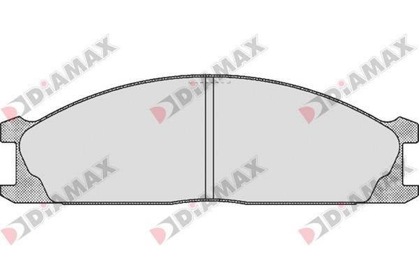 Diamax N09078 Тормозные колодки дисковые, комплект N09078: Отличная цена - Купить в Польше на 2407.PL!