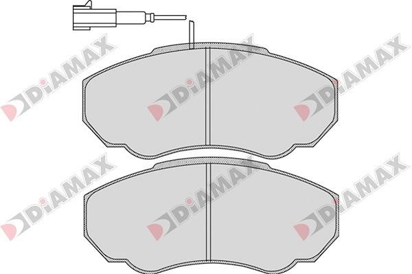 Diamax N09032 Brake Pad Set, disc brake N09032: Buy near me in Poland at 2407.PL - Good price!