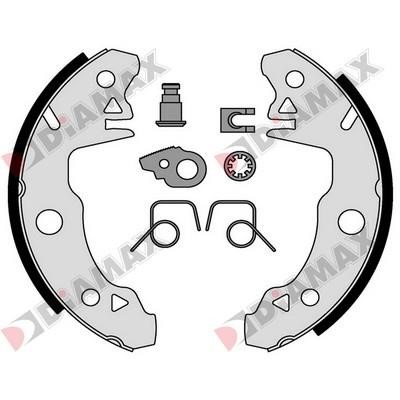 Diamax N01139 Brake shoe set N01139: Buy near me in Poland at 2407.PL - Good price!