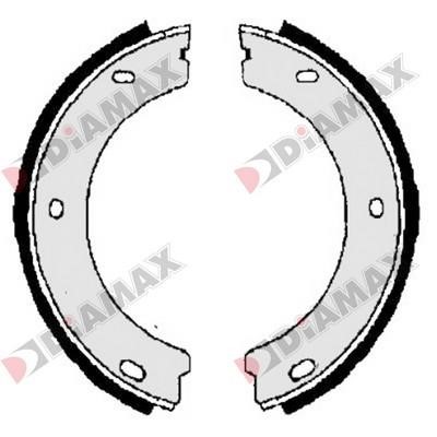 Diamax N01255 Parking brake shoes N01255: Buy near me in Poland at 2407.PL - Good price!