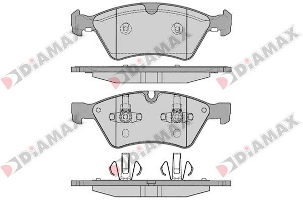 Diamax N09382 Brake Pad Set, disc brake N09382: Buy near me in Poland at 2407.PL - Good price!