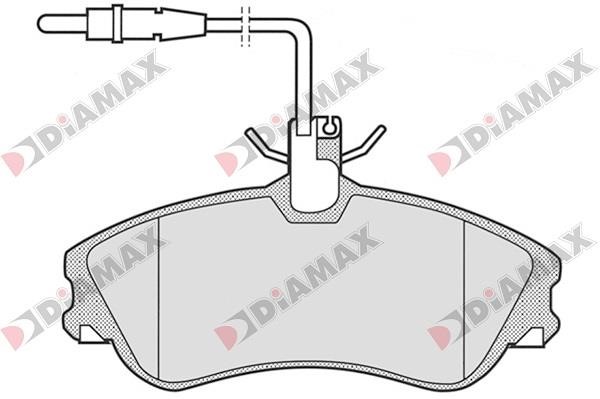 Diamax N09013 Brake Pad Set, disc brake N09013: Buy near me in Poland at 2407.PL - Good price!