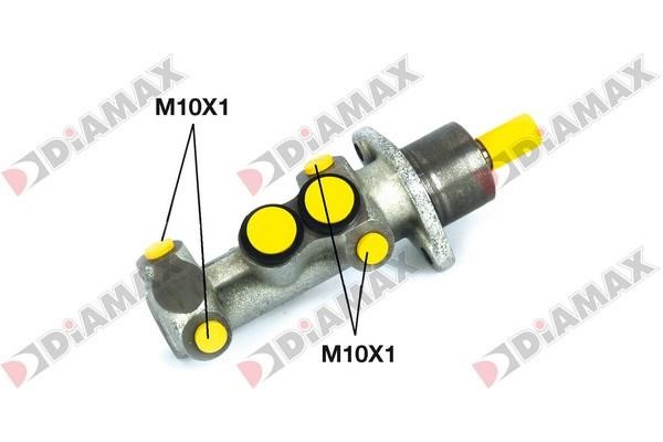 Diamax N04339 Brake Master Cylinder N04339: Buy near me in Poland at 2407.PL - Good price!