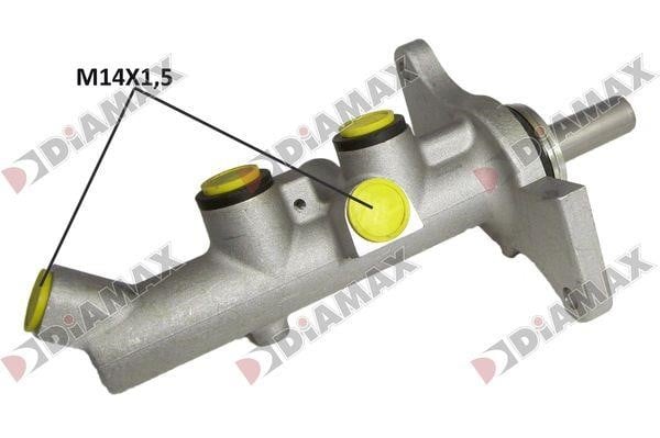 Diamax N04552 Главный тормозной цилиндр N04552: Отличная цена - Купить в Польше на 2407.PL!