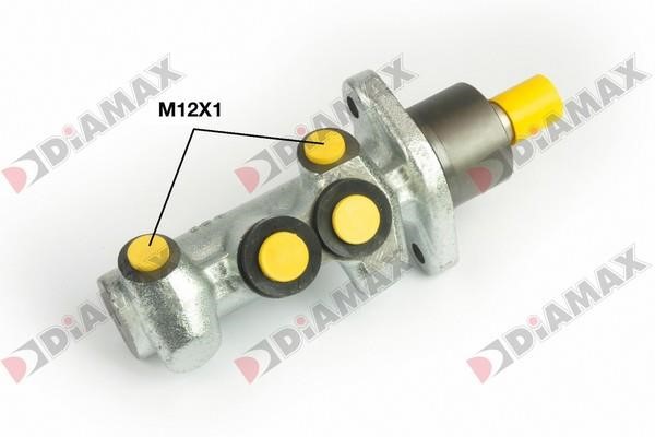 Diamax N04076 Главный тормозной цилиндр N04076: Отличная цена - Купить в Польше на 2407.PL!