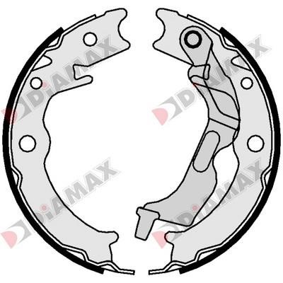 Diamax N01370 Parking brake shoes N01370: Buy near me at 2407.PL in Poland at an Affordable price!