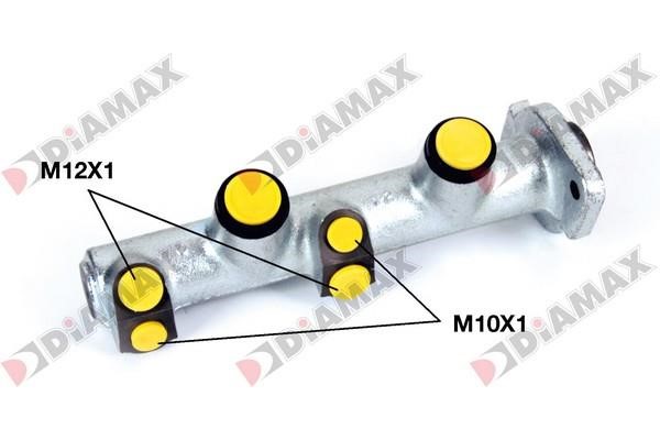 Diamax N04354 Brake Master Cylinder N04354: Buy near me in Poland at 2407.PL - Good price!
