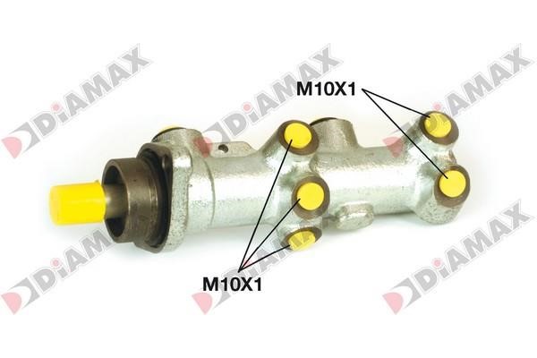 Diamax N04305 Главный тормозной цилиндр N04305: Отличная цена - Купить в Польше на 2407.PL!