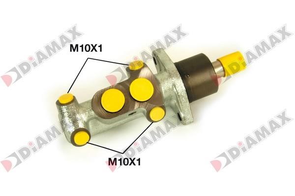 Diamax N04114 Brake Master Cylinder N04114: Buy near me in Poland at 2407.PL - Good price!