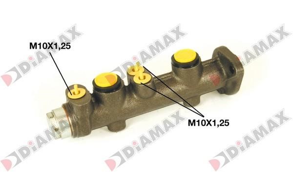 Diamax N04349 Главный тормозной цилиндр N04349: Отличная цена - Купить в Польше на 2407.PL!