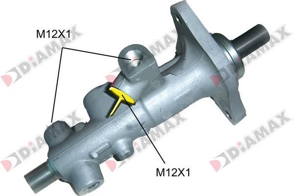 Diamax N04216 Brake Master Cylinder N04216: Buy near me in Poland at 2407.PL - Good price!