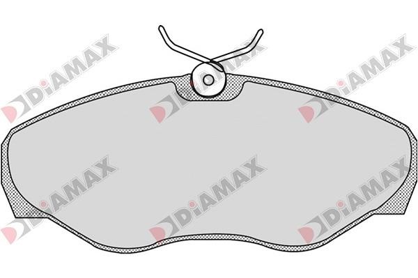 Diamax N09053 Brake Pad Set, disc brake N09053: Buy near me in Poland at 2407.PL - Good price!