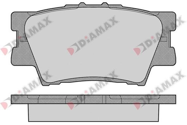 Diamax N09567 Гальмівні колодки, комплект N09567: Приваблива ціна - Купити у Польщі на 2407.PL!