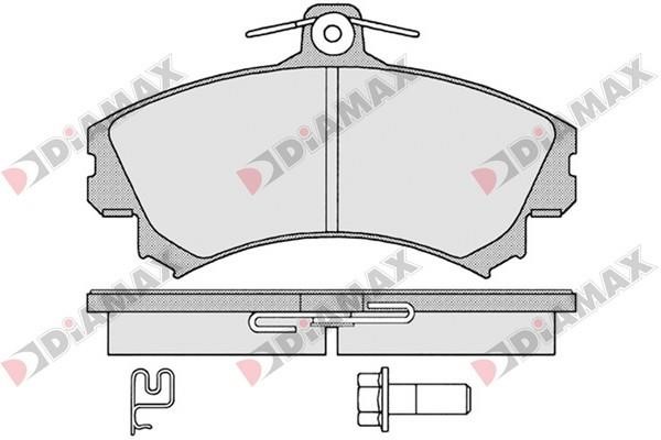 Diamax N09654 Brake Pad Set, disc brake N09654: Buy near me in Poland at 2407.PL - Good price!