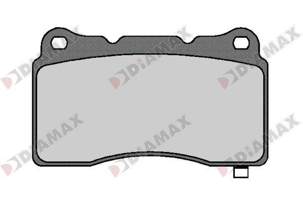 Diamax N09667 Brake Pad Set, disc brake N09667: Buy near me in Poland at 2407.PL - Good price!