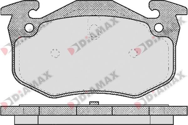 Diamax N09271 Brake Pad Set, disc brake N09271: Buy near me in Poland at 2407.PL - Good price!