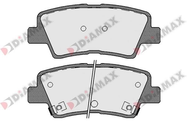 Diamax N09277 Brake Pad Set, disc brake N09277: Buy near me in Poland at 2407.PL - Good price!
