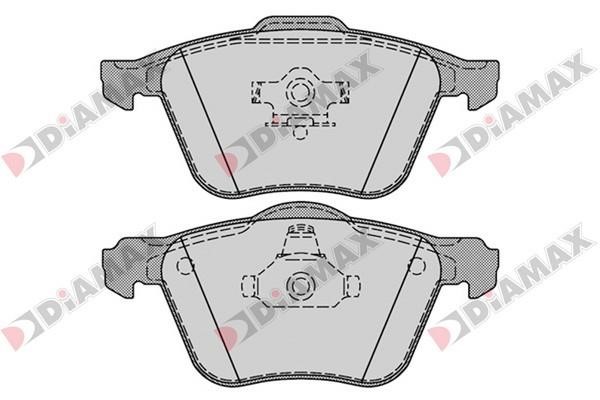 Diamax N09399 Brake Pad Set, disc brake N09399: Buy near me in Poland at 2407.PL - Good price!