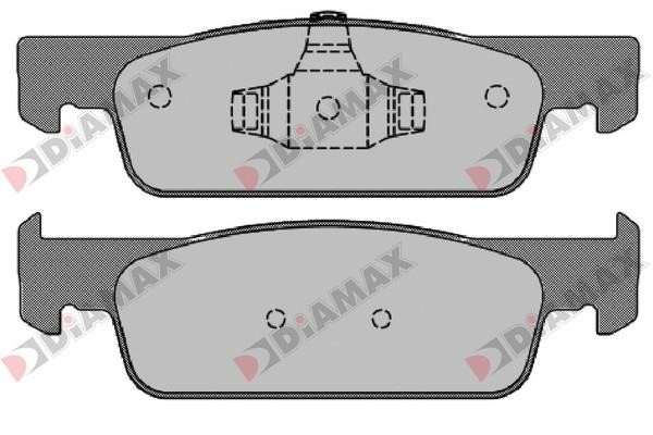 Diamax N09276 Brake Pad Set, disc brake N09276: Buy near me in Poland at 2407.PL - Good price!