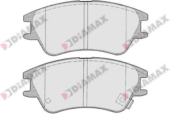 Diamax N09256 Brake Pad Set, disc brake N09256: Buy near me in Poland at 2407.PL - Good price!