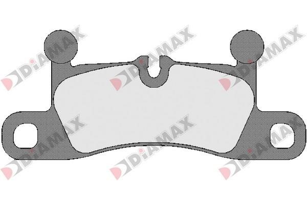 Diamax N09610 Brake Pad Set, disc brake N09610: Buy near me in Poland at 2407.PL - Good price!
