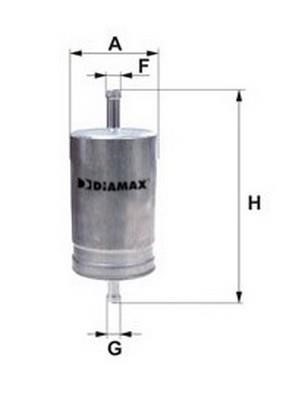 Diamax DF3265 Топливный фильтр DF3265: Отличная цена - Купить в Польше на 2407.PL!